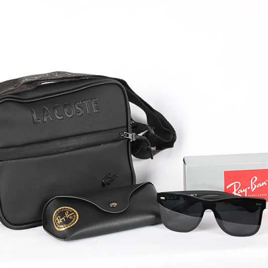 🔥 Black Prestige Pack - Lacoste | Ray-Ban